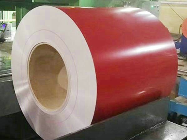 Color coated roll