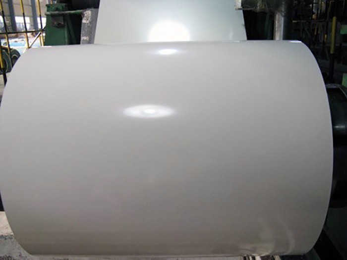 Color coated metal sheet