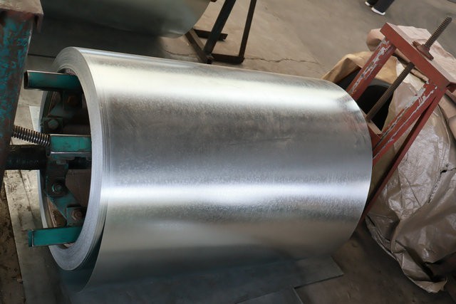 Corrugated galvanized steel plate