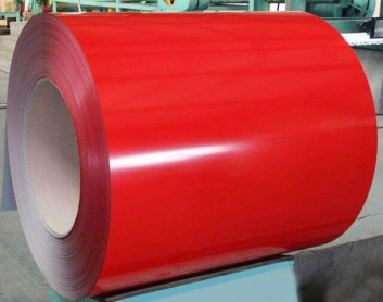 Printed color coated plate