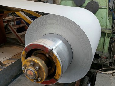 Color coated roll