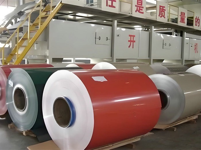 Color coated sheet coil