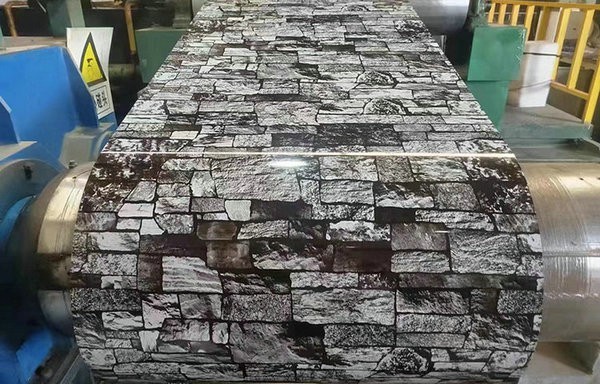 Printed color coated sheet