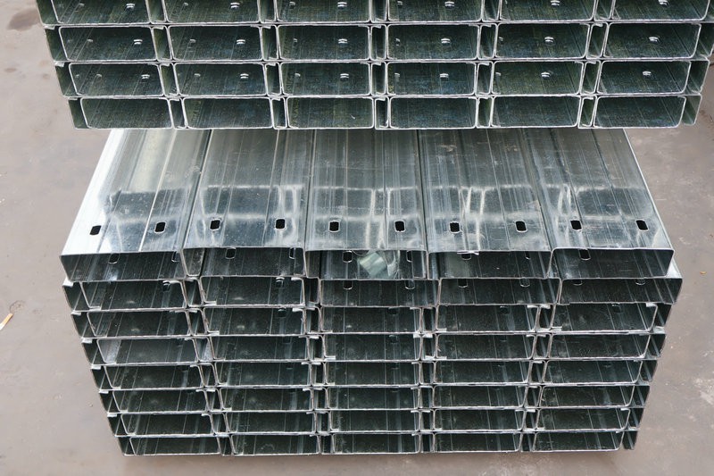 C-shaped steel 