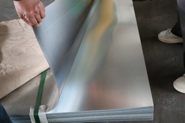 Galvanized sheet metal