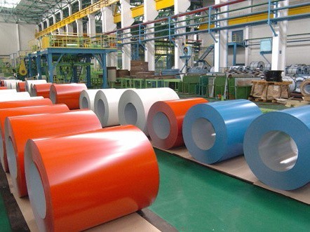 Color coated steel sheet 
